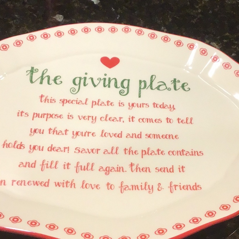 The Giving Plate by dei